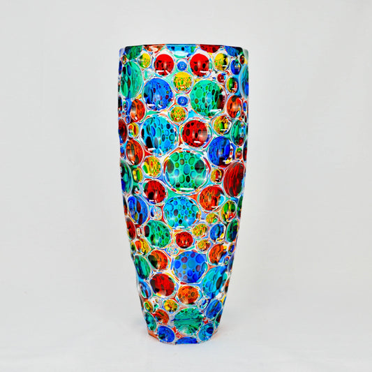 Lisboa Grande Vase, Hand-Painted Crystal | Made in Venice