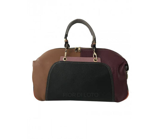 Monica Italian Leather Overnight Bag | Made in Tuscany