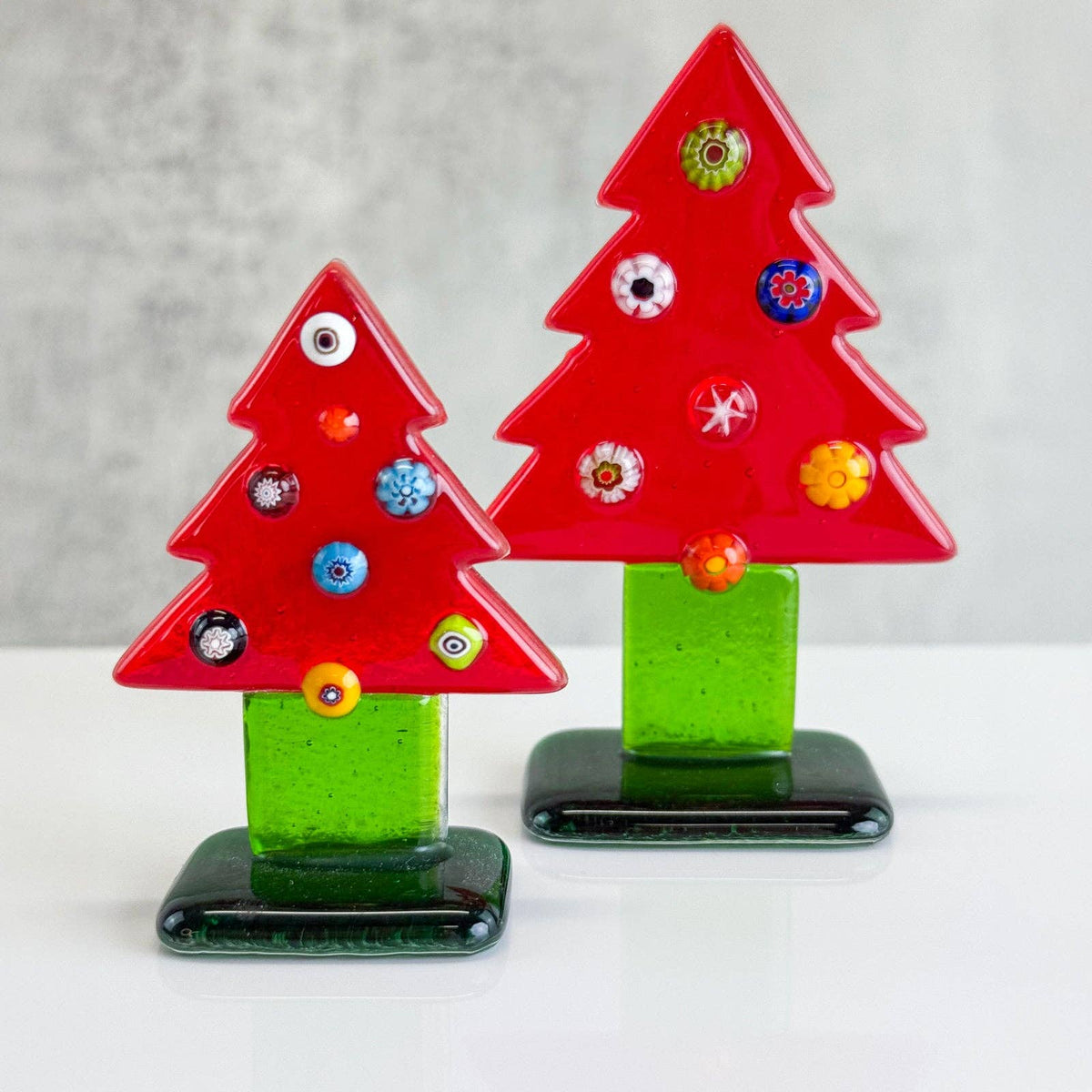 Millefiori Christmas Tree – Murano Glass Holiday Decor | Made in Venice