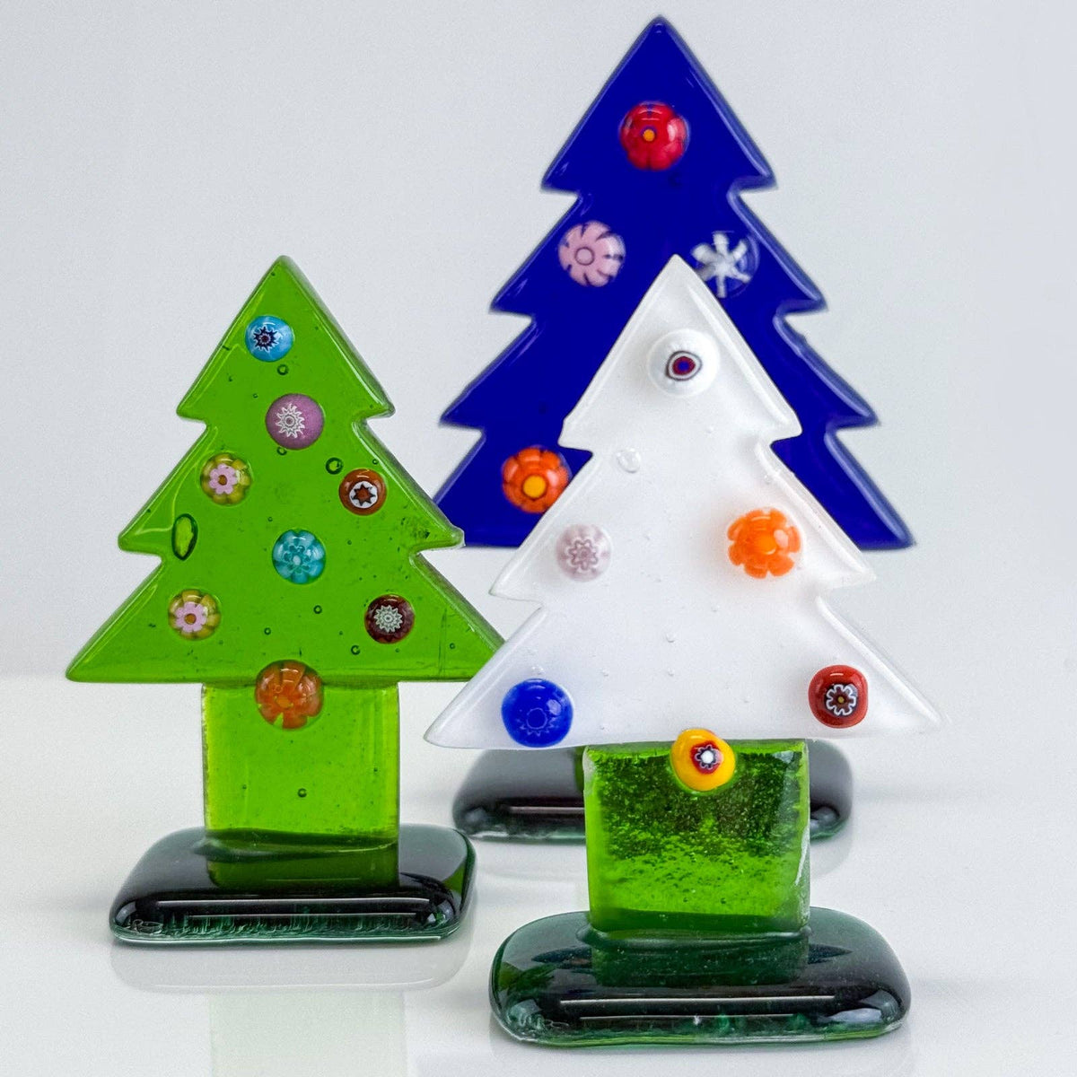 Millefiori Christmas Tree – Murano Glass Holiday Decor | Made in Venice