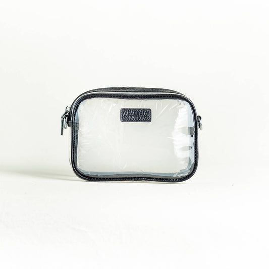 Borsa a tracolla trasparente