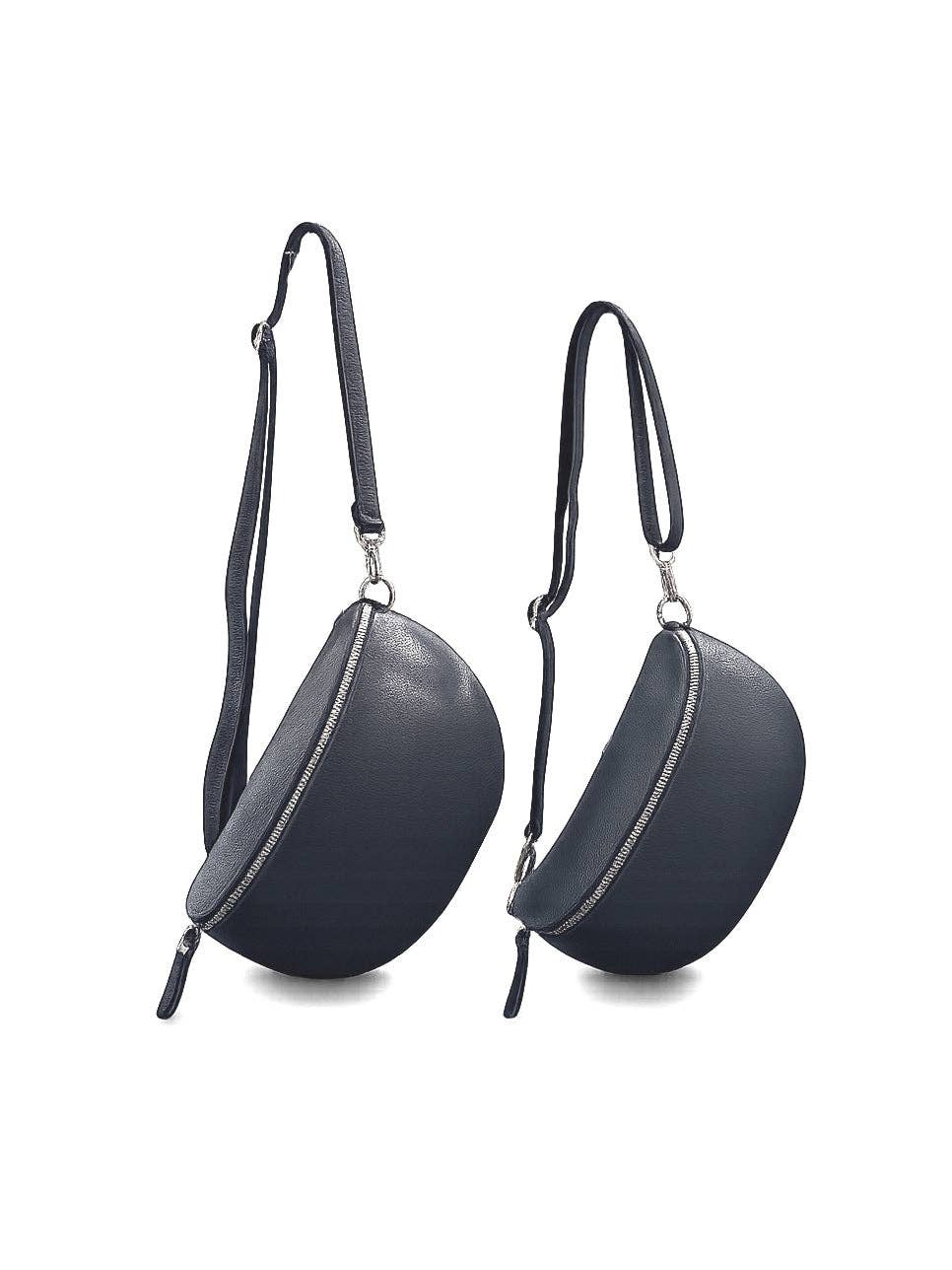 Genuine Leather Crossbody Bag, Medium | Made in Tuscany