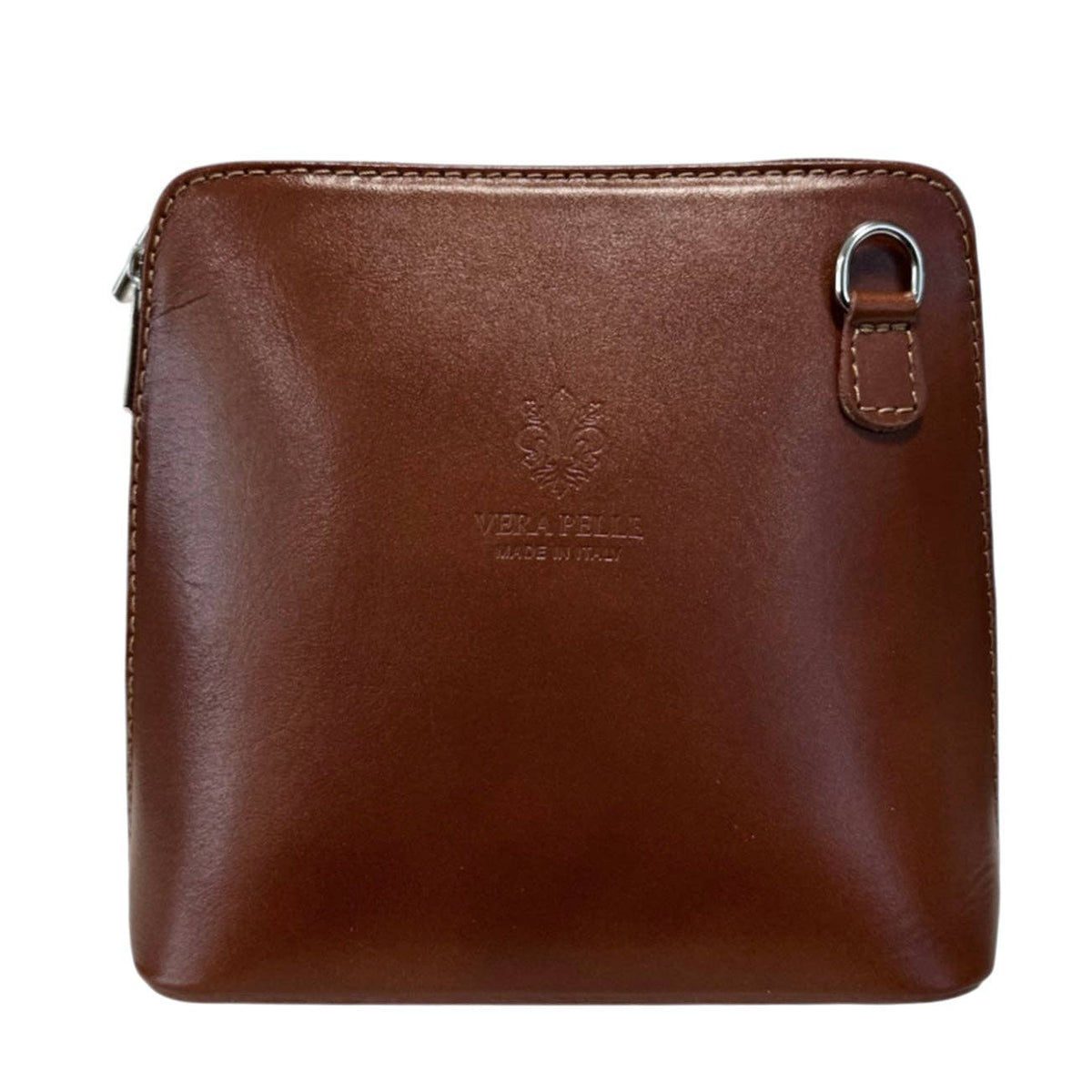 Modarno Utility Genuine Leather Shoulder Bag 18x8x16 cm | Made in Tuscany