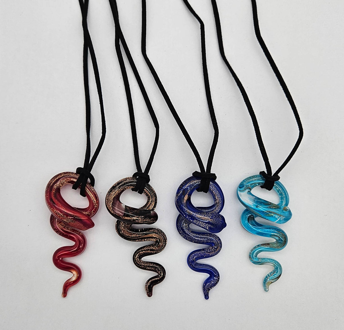 Serpente "Snake" Murano Glass Pendant Necklace | Made in Veneto