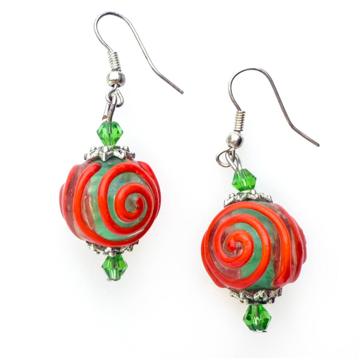 Big Beaded Earrings – Murano Glass | Made in Venice