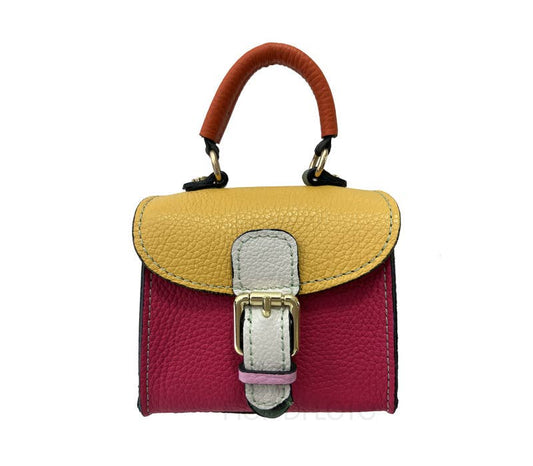 Ippolita Italian Leather Mini Hand Bag Purse | Made in Tuscany