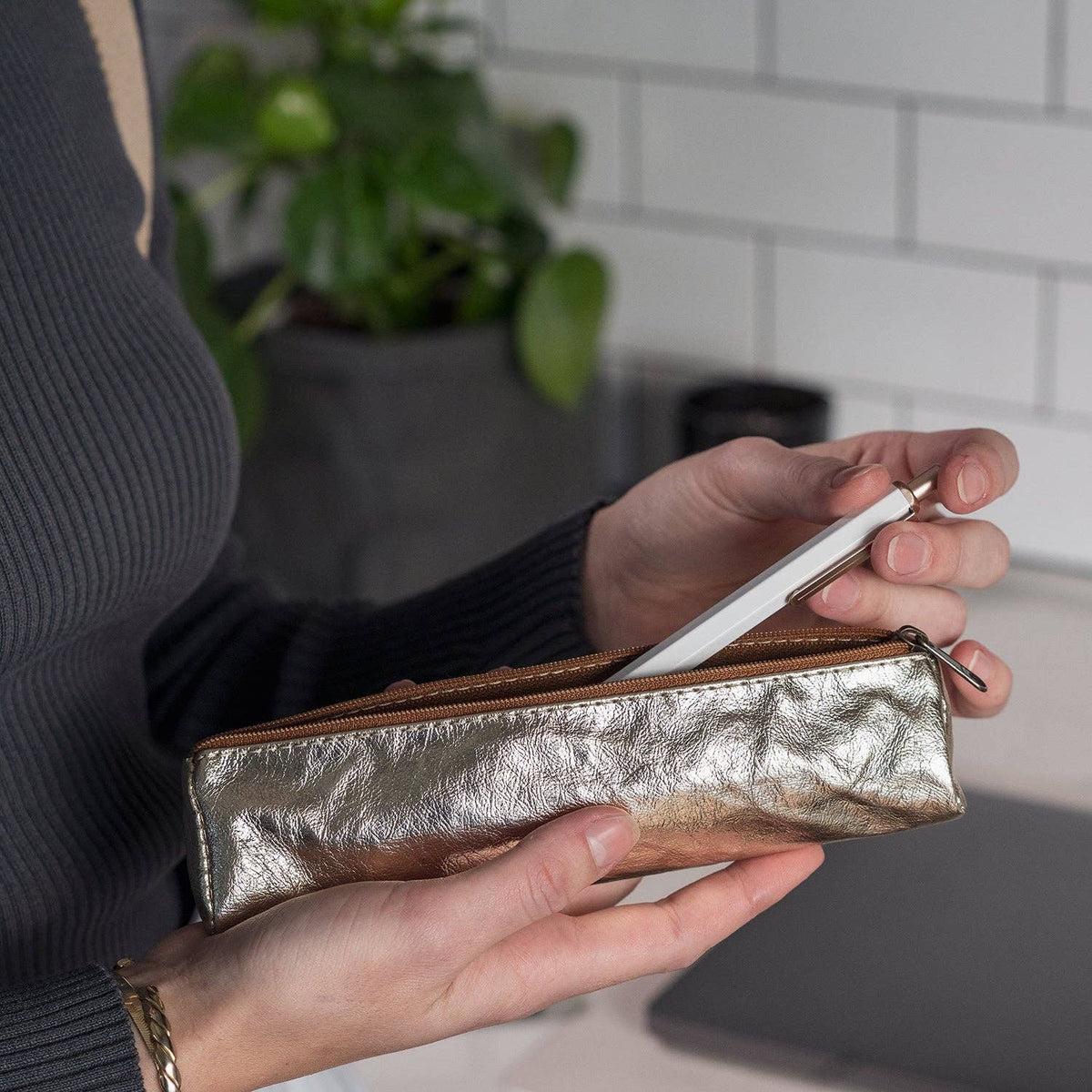 Pencil Slim Pouch | Made in Tuscany