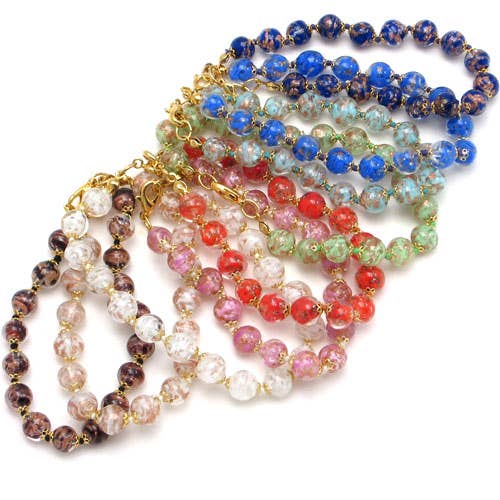 Sommerso Murano Glass Clasp Bracelet | Made in Veneto