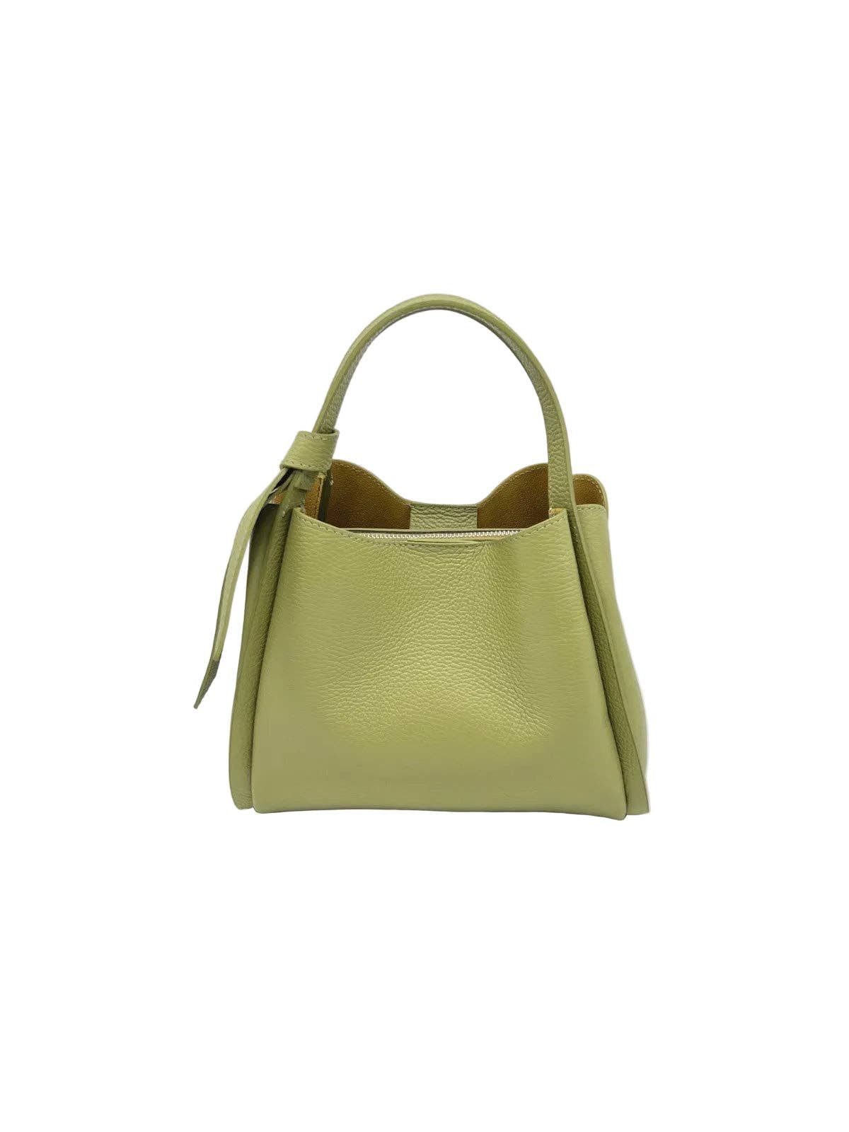 Genuine Leather Handbag, Medium | Made in Tuscany
