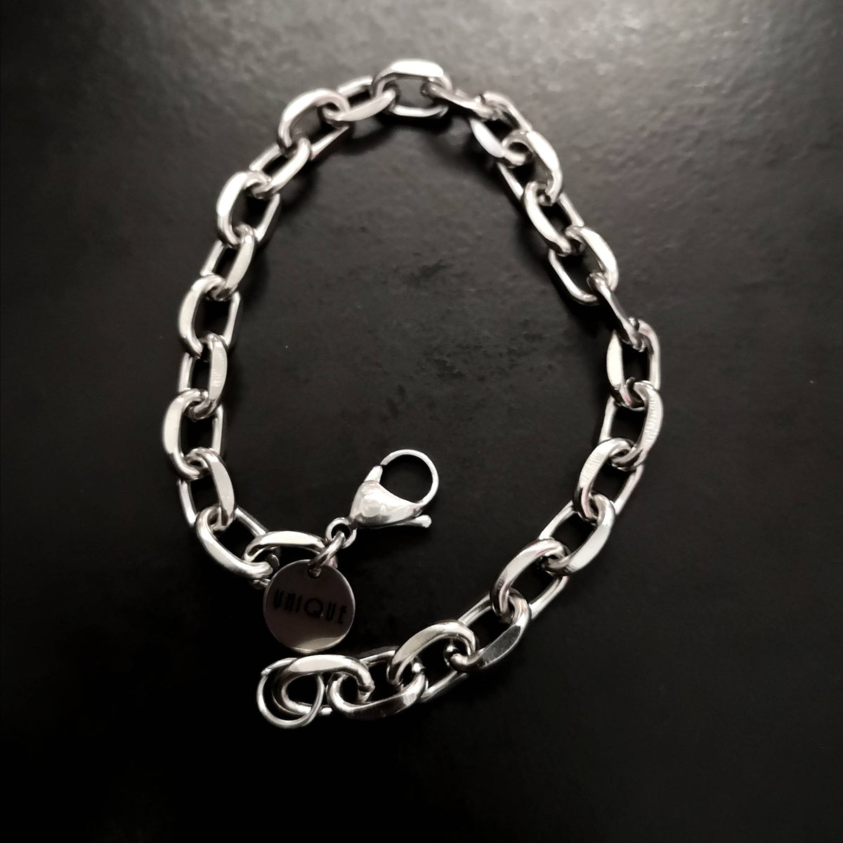 Indestructible 316L Steel Bracelet, 19/20 cm | Made in Lazio
