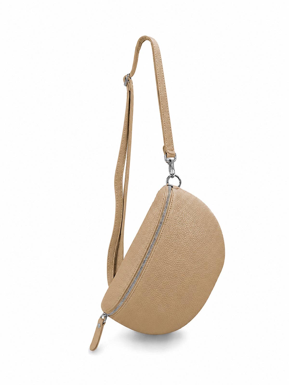 Genuine Leather Crossbody Bag, Medium | Made in Tuscany