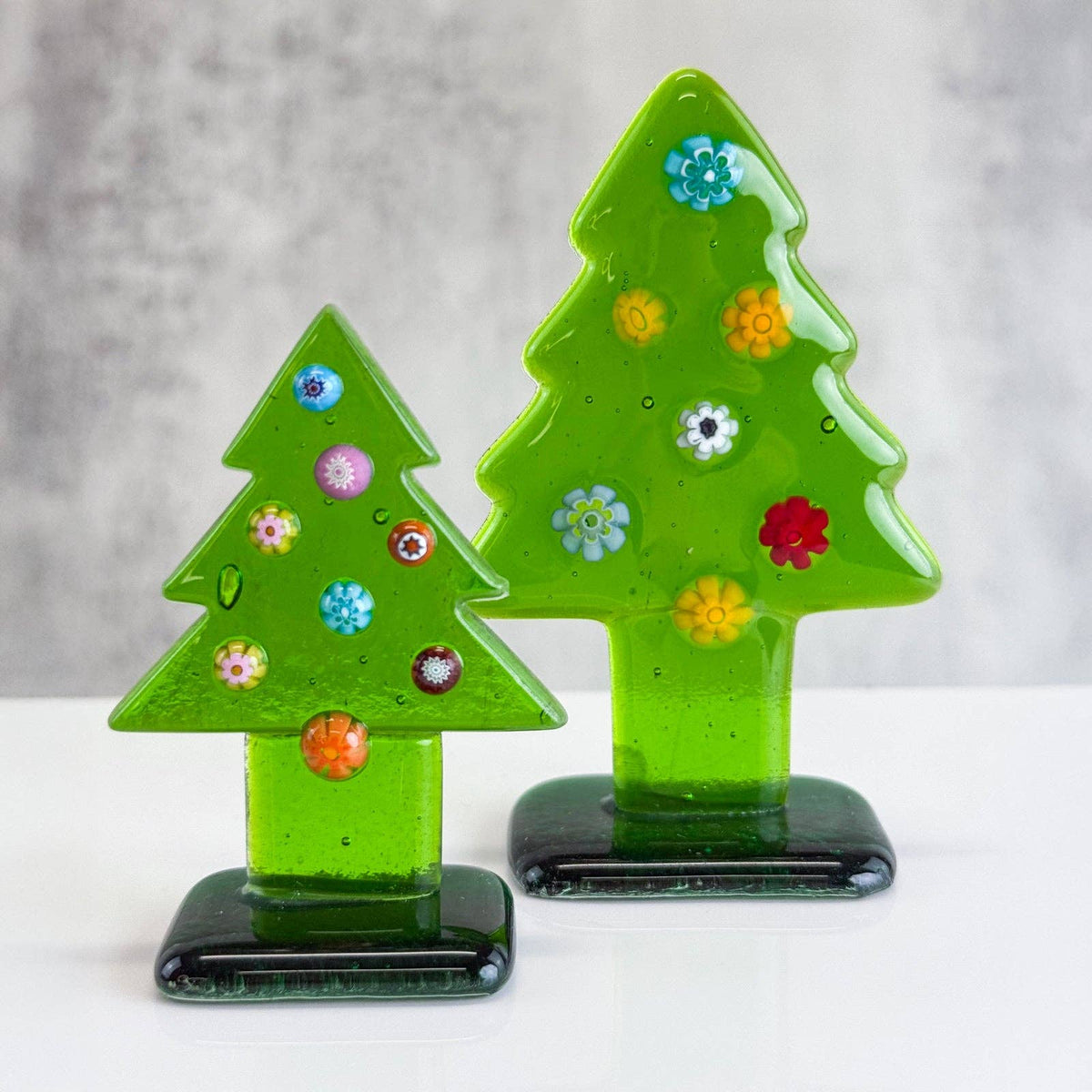 Millefiori Christmas Tree – Murano Glass Holiday Decor | Made in Venice