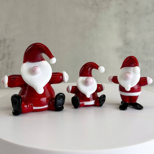 Murano Glass Santa Figurines | Made in Veneto