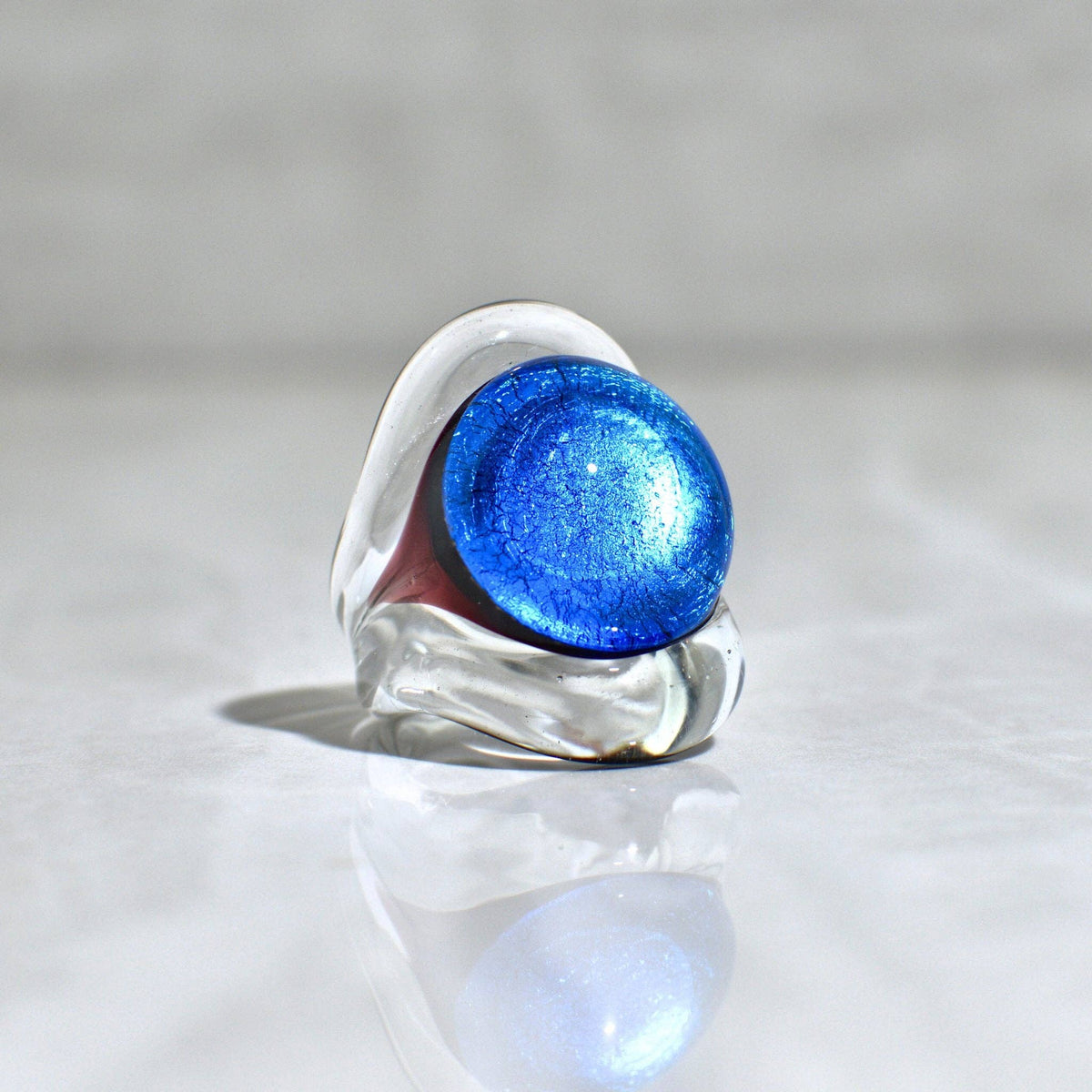 Murano Glass Occhio Statement Ring | Made in Venice