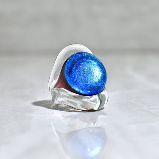 Murano Glass Occhio Statement Ring | Made in Venice