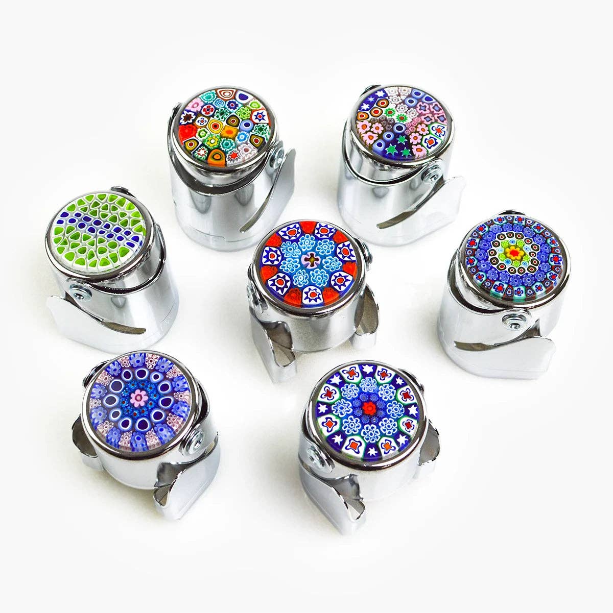 Millefiori Champagne Stopper | Made in Italy