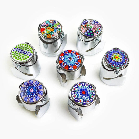Millefiori Champagne Stopper | Made in Italy