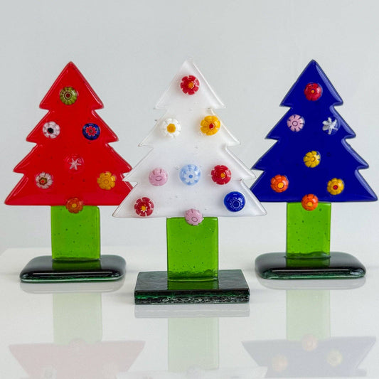 Millefiori Christmas Tree – Murano Glass Holiday Decor | Made in Venice