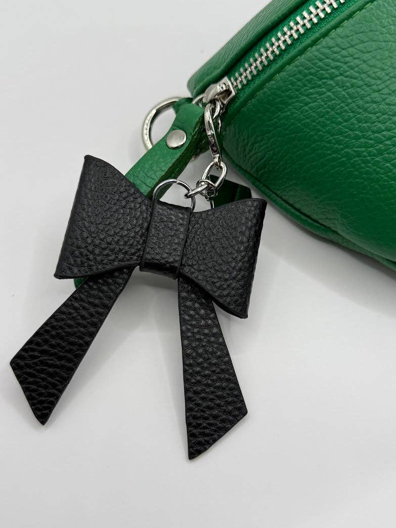Portachiavi con fiocco nero