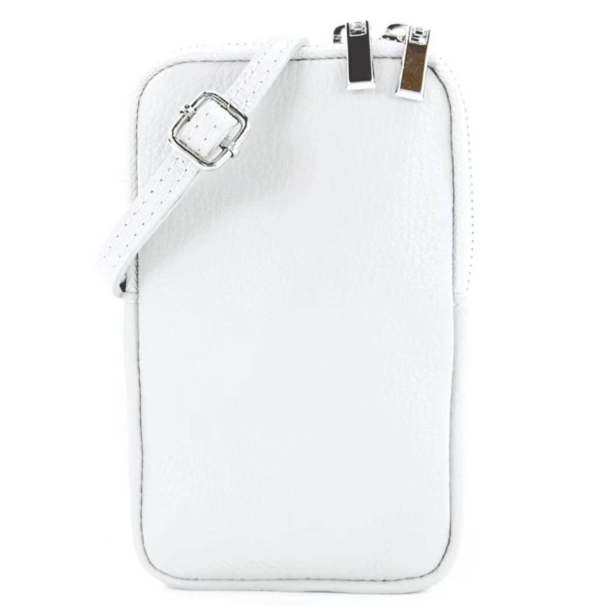 Modarno Small Shoulder Bag for Mobile Phones for Men and Women in Genuine Leather 11cm x 2cm x 18cm | Made in Italy