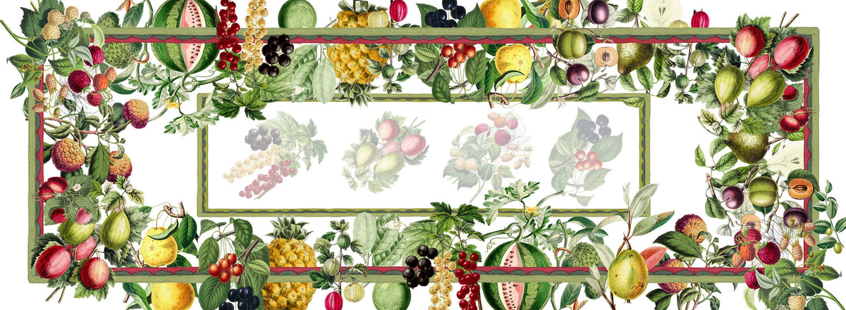 Exotica Mixed Linen Table Runner | Made in Sicily