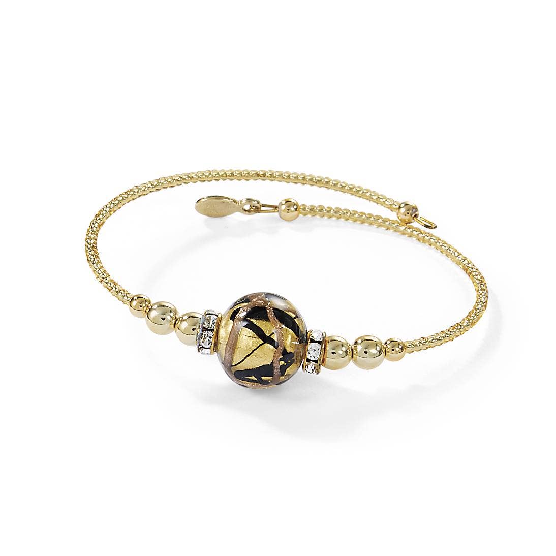 Bracciale avvolgente in vetro di Murano Mars | Fatto a Venezia