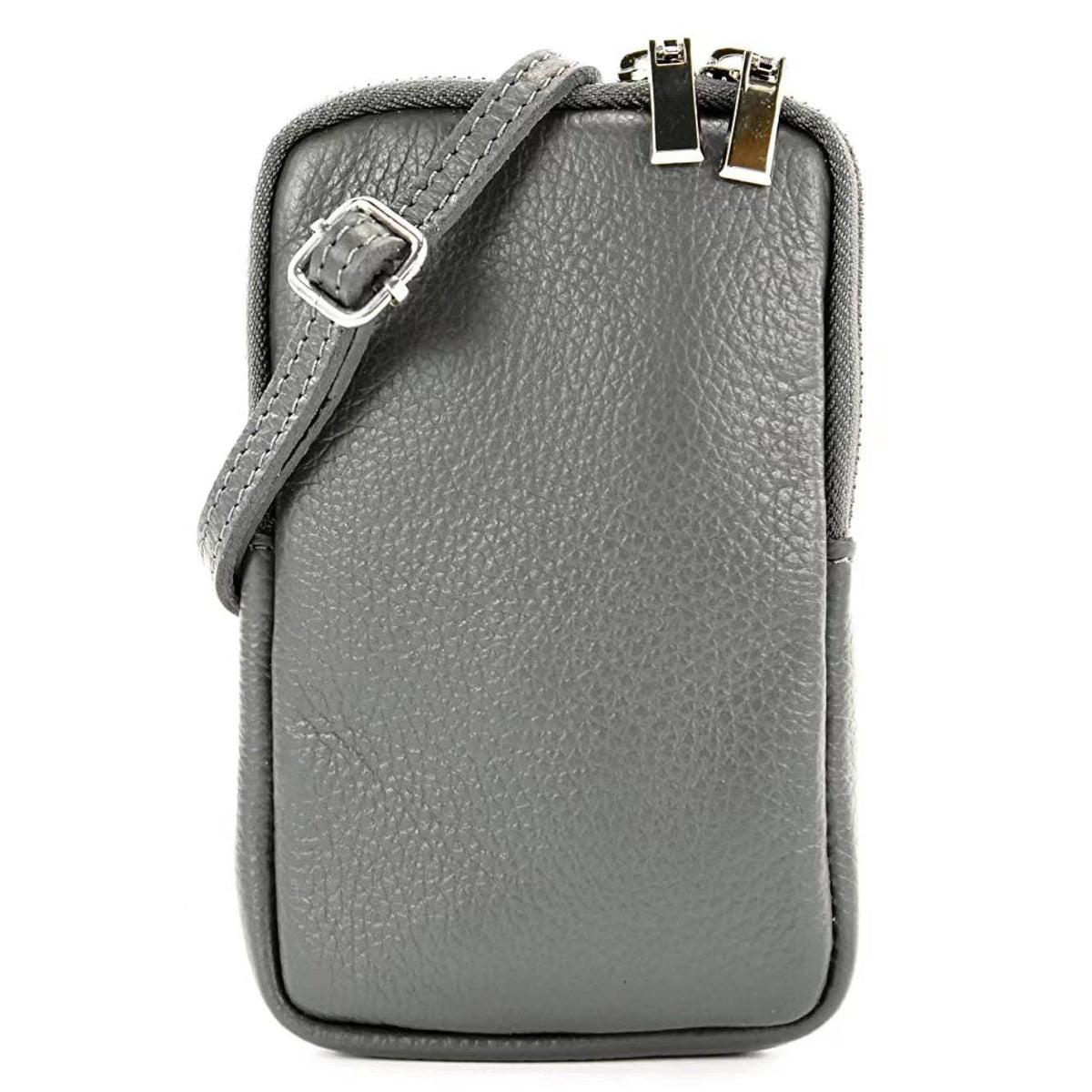 Modarno Small Shoulder Bag for Mobile Phones for Men and Women in Genuine Leather 11cm x 2cm x 18cm | Made in Italy