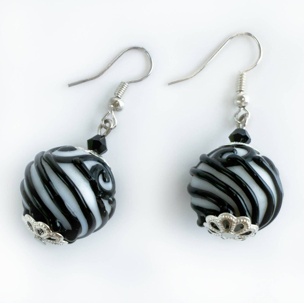 Big Beaded Earrings – Murano Glass | Made in Venice