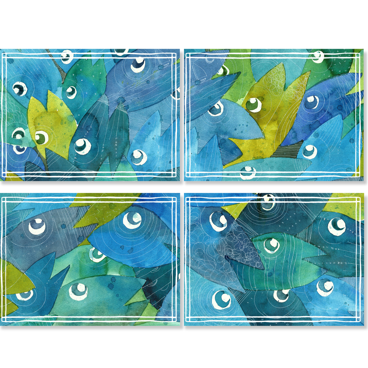 Set 4 Tovagliette Americane Paranza Lino Misto