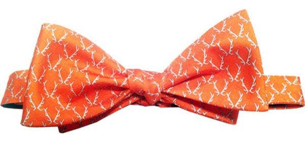 Buckwild Bow Tie (Orange) | Made in Lombardy