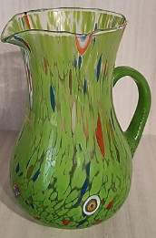 Murano Glass Pitcher - Blue | Made in Venice