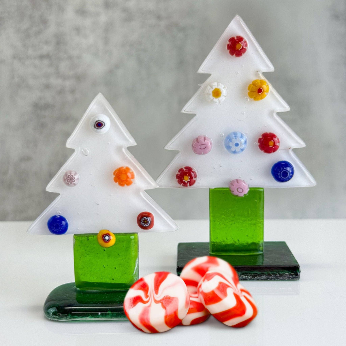 Millefiori Christmas Tree – Murano Glass Holiday Decor | Made in Venice