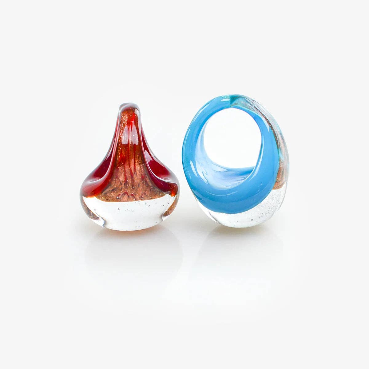 Bombato Avventurina Murano Glass Ring | Made in Venice