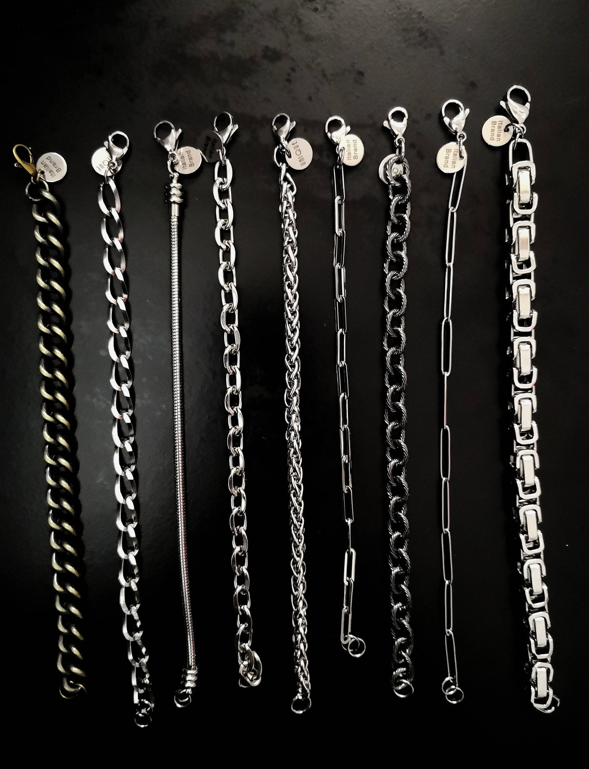 Indestructible 316L Steel Bracelet, 19/20 cm | Made in Lazio